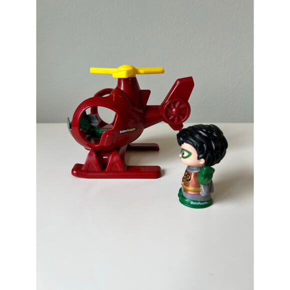 Fisher-Price DC Super Friends Robin with a Helicopter 2020 - Picture 5 of 7